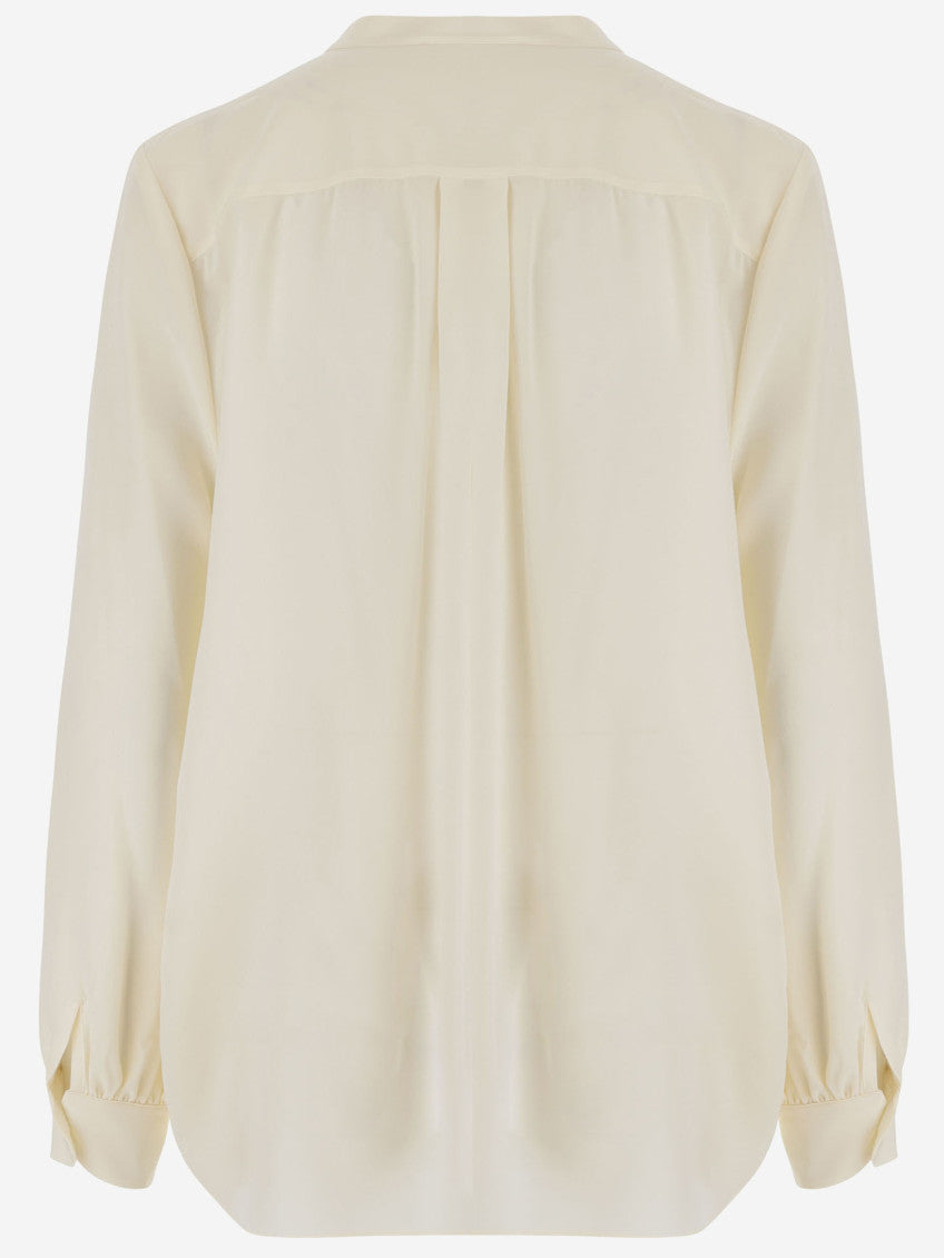 Off White Silk Top 2