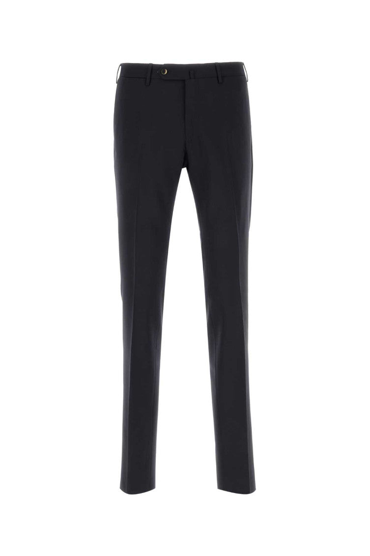 Dark Grey Slim-fit Tailored Trousers 1