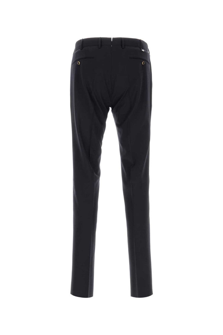 Dark Grey Slim-fit Tailored Trousers 2