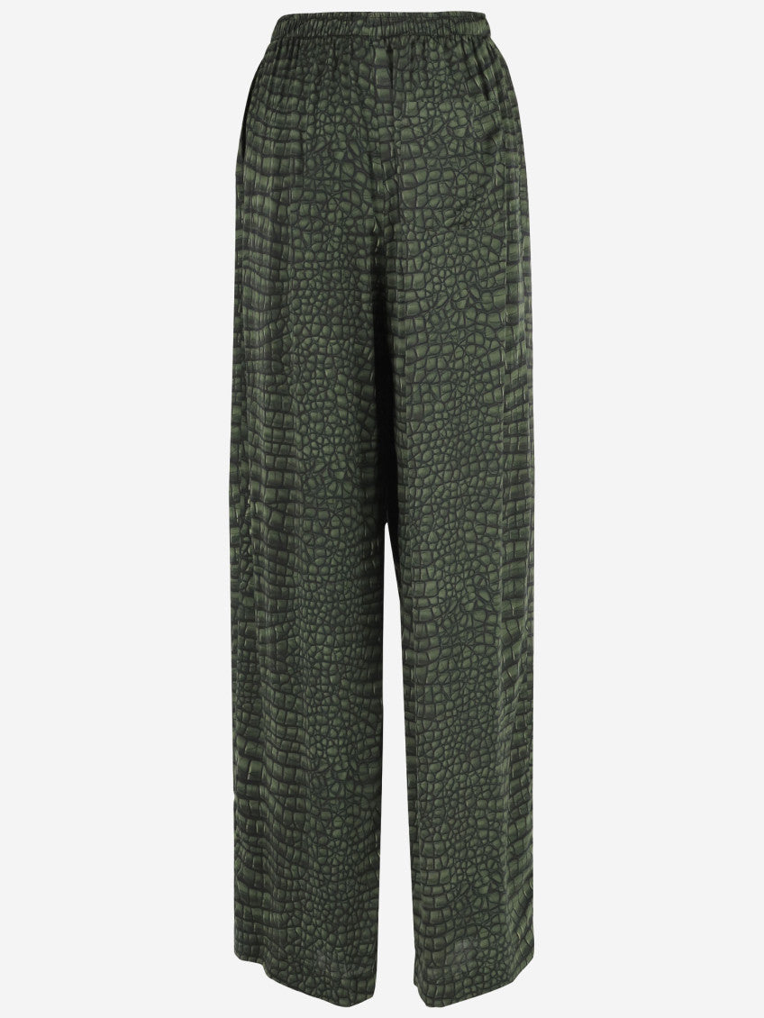 Green Silk Pants 2