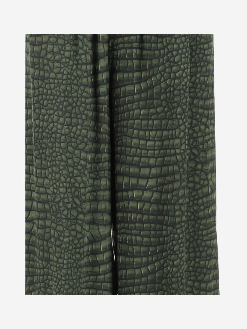 Green Silk Pants 3