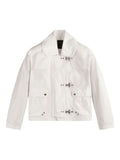 White Ganci Bomber Jacket 1
