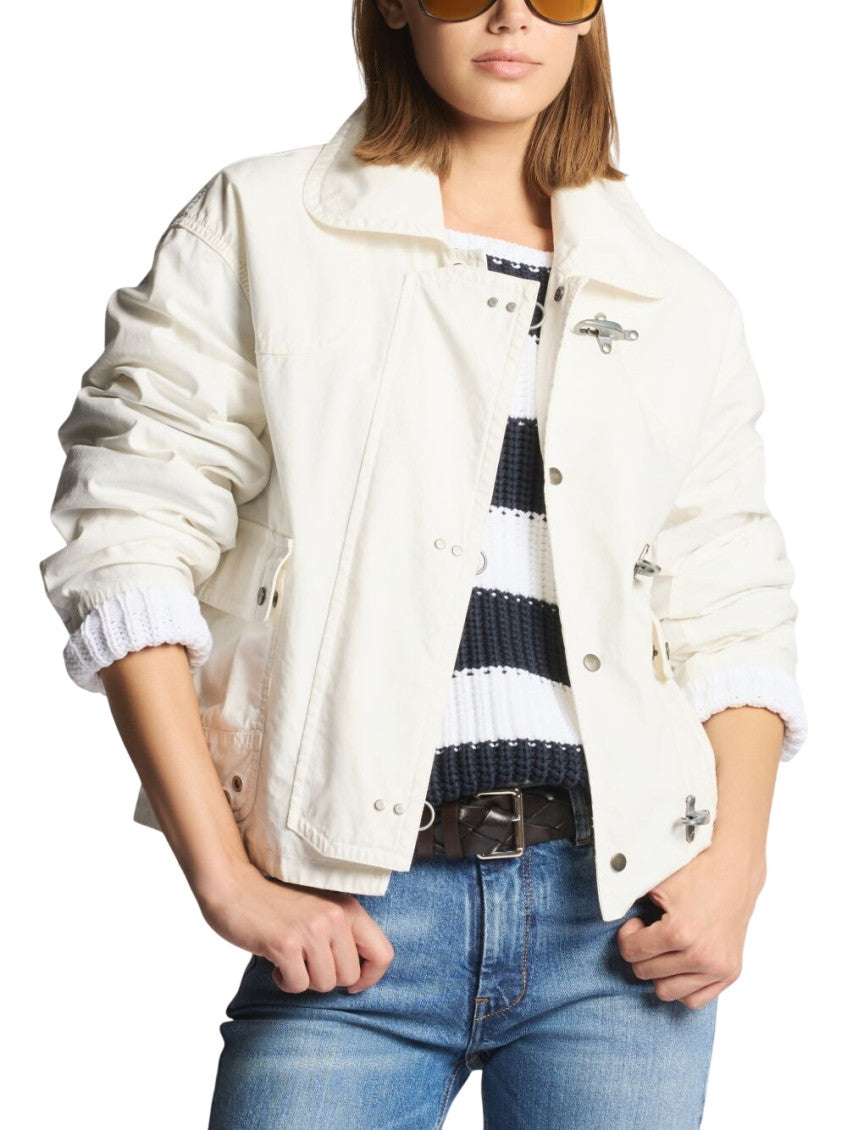 White Ganci Bomber Jacket 5