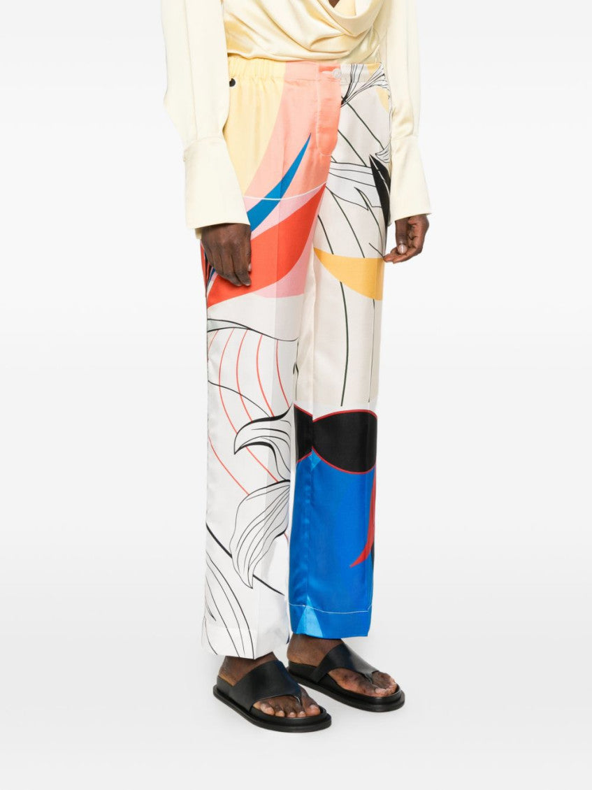 Multicolor Printed Trouser 2
