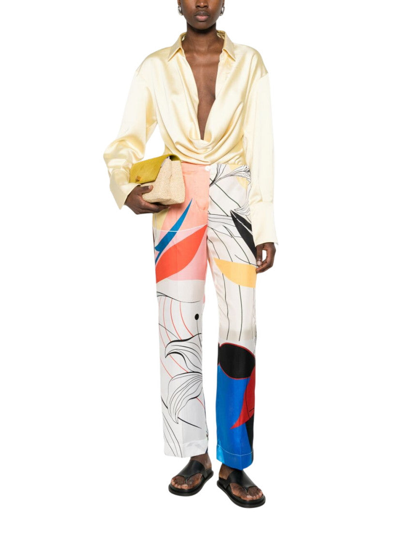 Multicolor Printed Trouser 4