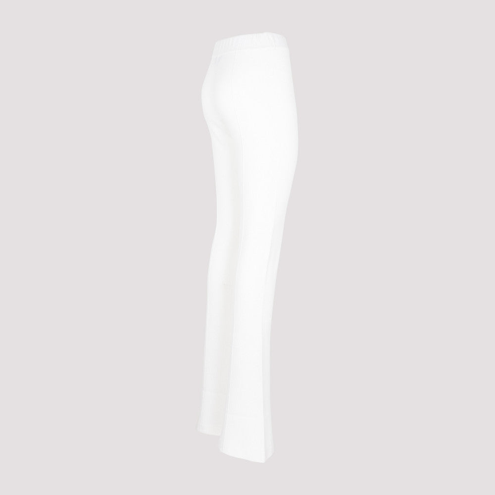 White High Waist Cashmere Pants 5