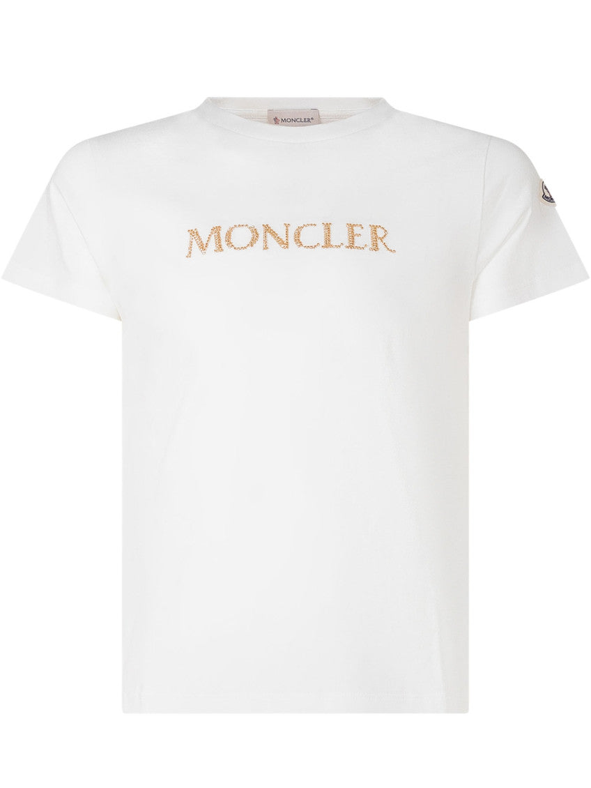 Kids White Logo T-Shirt 1