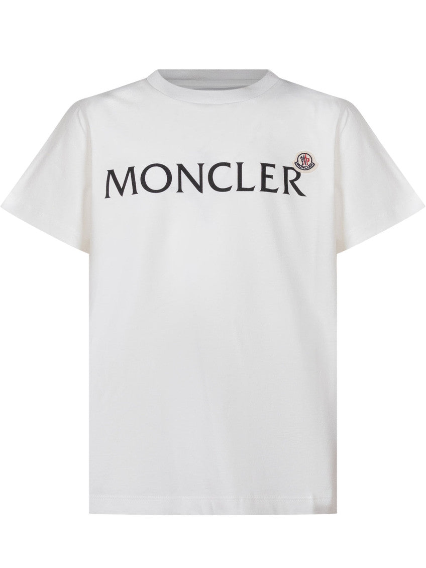 Kids White Logo T-Shirt 1