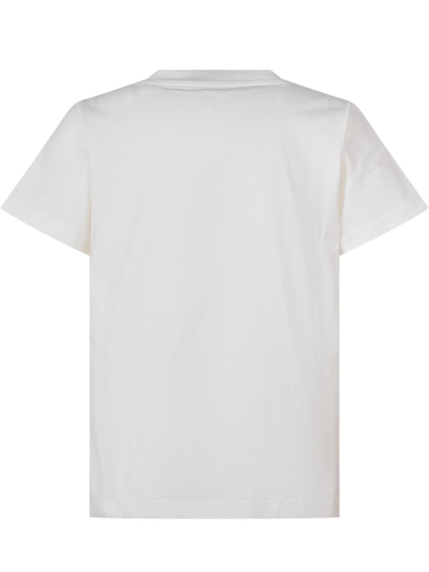 Kids White Logo T-Shirt 2