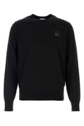Black Logo Crew Neck Sweater 1