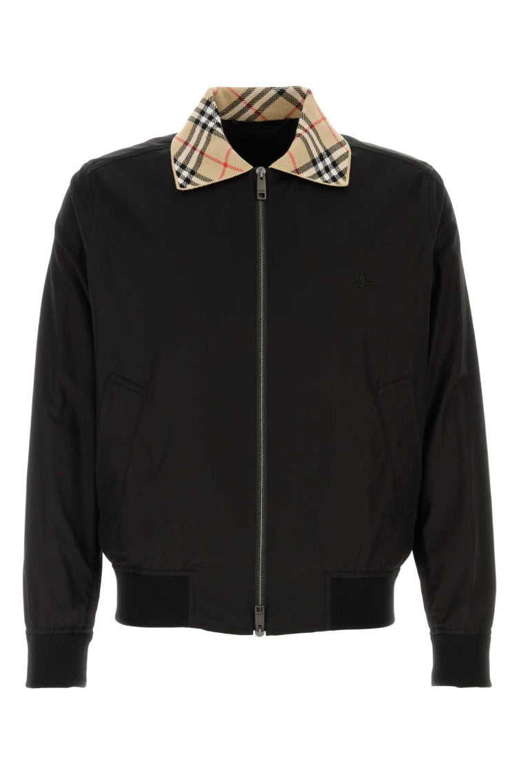 Black Regular Bomber Jacket 1