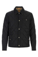 Black Quilted Reversible Jacket 1