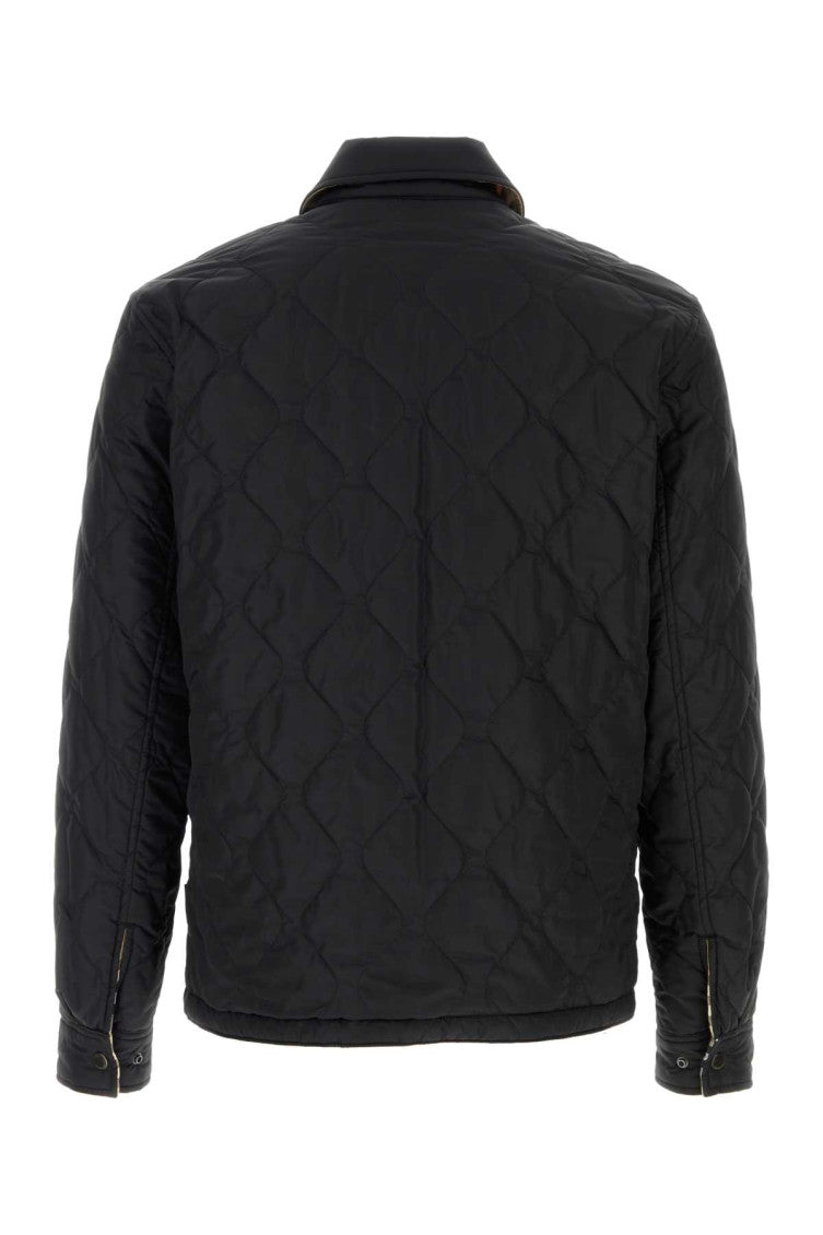 Black Quilted Reversible Jacket 2