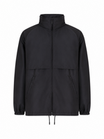 Black Mock Collar Jacket 1