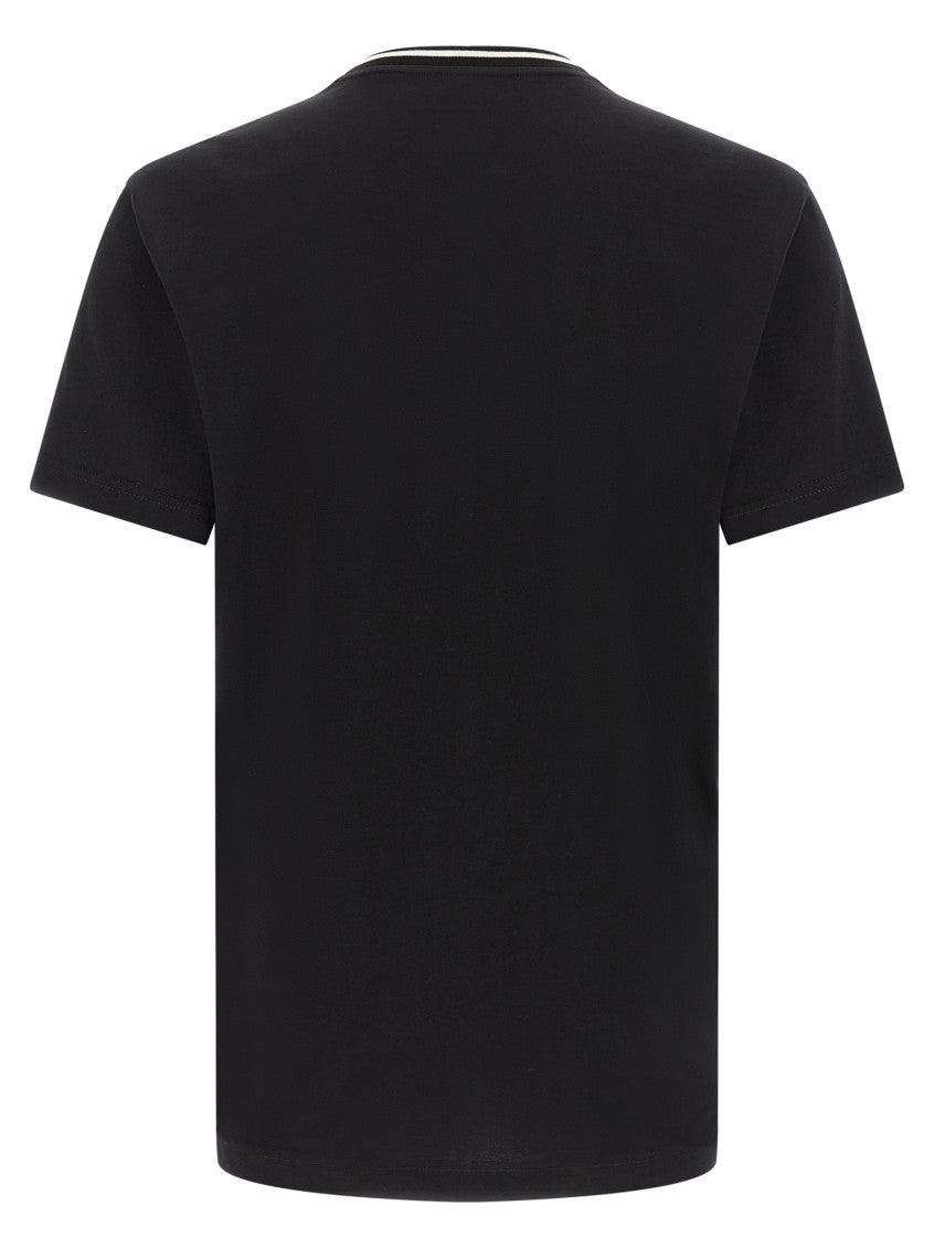 Black Logo Crew Neck T-Shirt 2