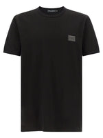 Black Logo Crew Neck T-Shirt 1