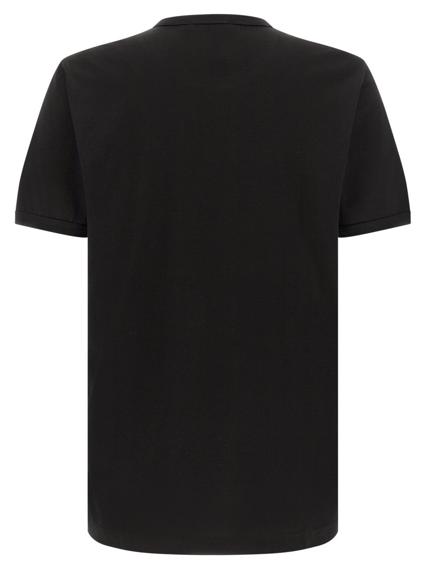 Black Logo Crew Neck T-Shirt 2