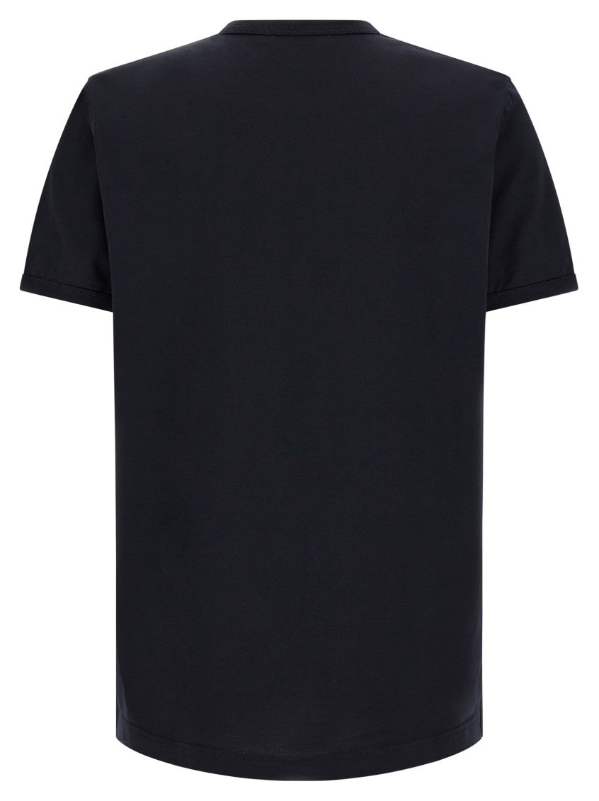 Blue Logo Crew Neck T-Shirt 2