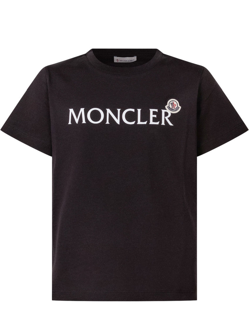 Kids Black Logo T-Shirt 1