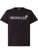 Kids Black Logo T-Shirt 1