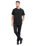 Black Logo Crew Neck T-Shirt 1