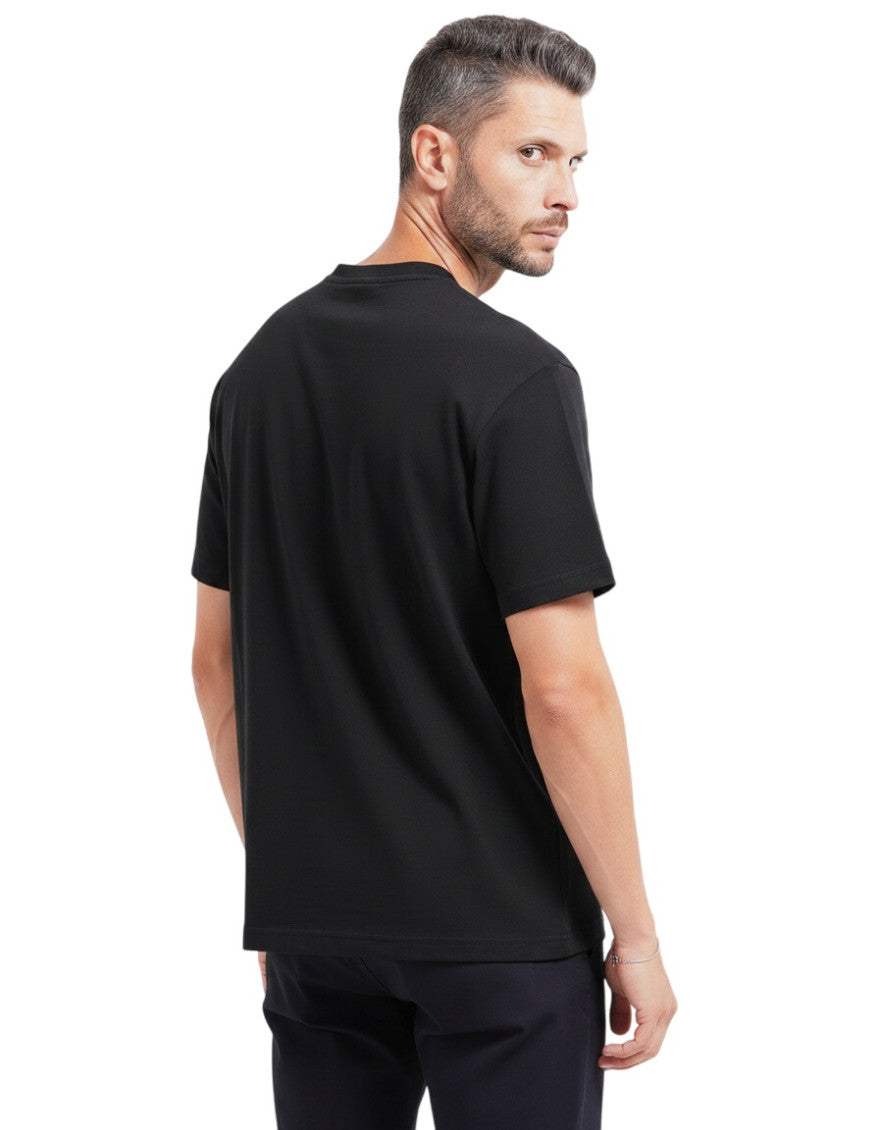 Black Logo Crew Neck T-Shirt 2