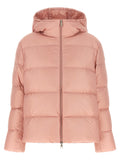 Pink Quilted Hood Jacket 1