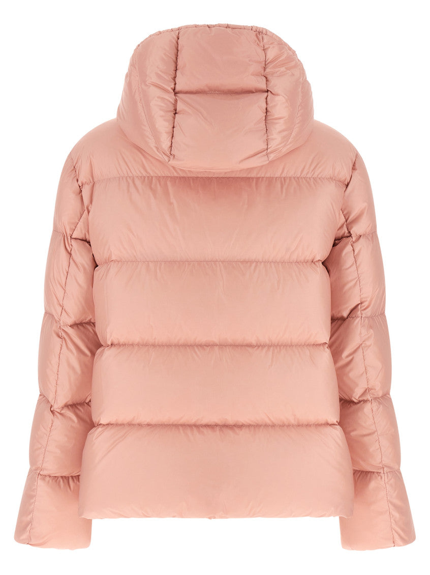 Pink Quilted Hood Jacket 2