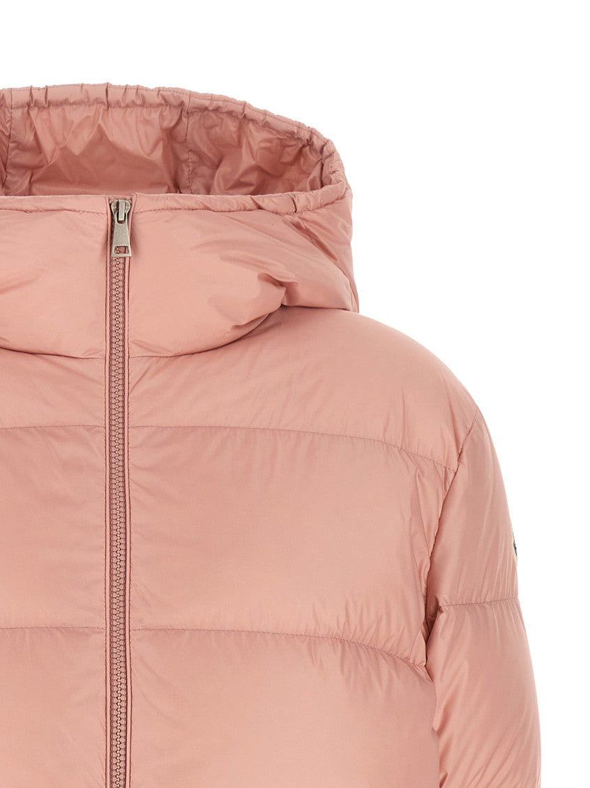 Pink Quilted Hood Jacket 3