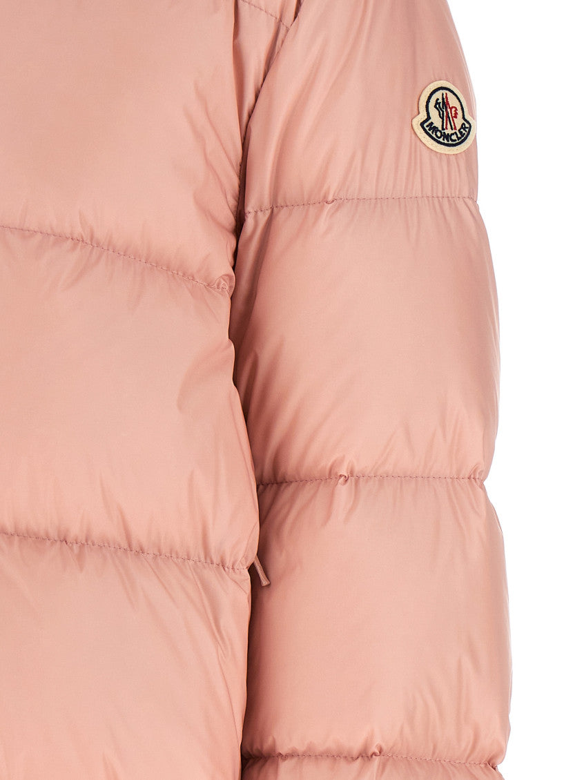 Pink Quilted Hood Jacket 4