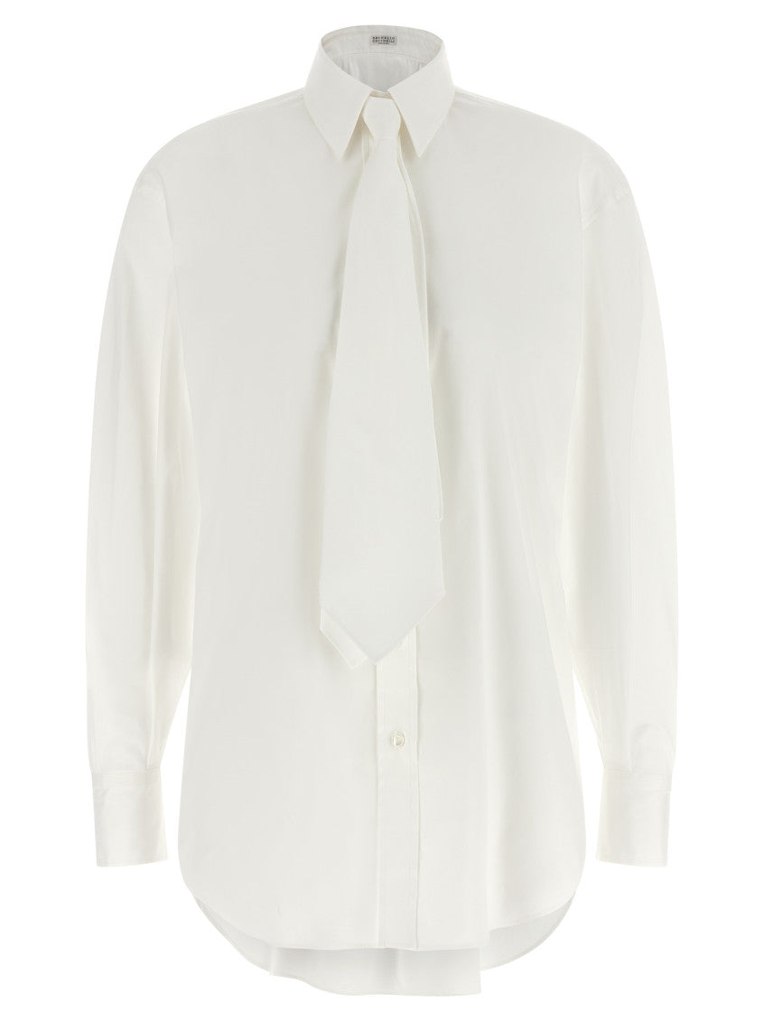 White Regular Solid Shirt 1