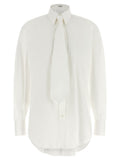 White Regular Solid Shirt 1