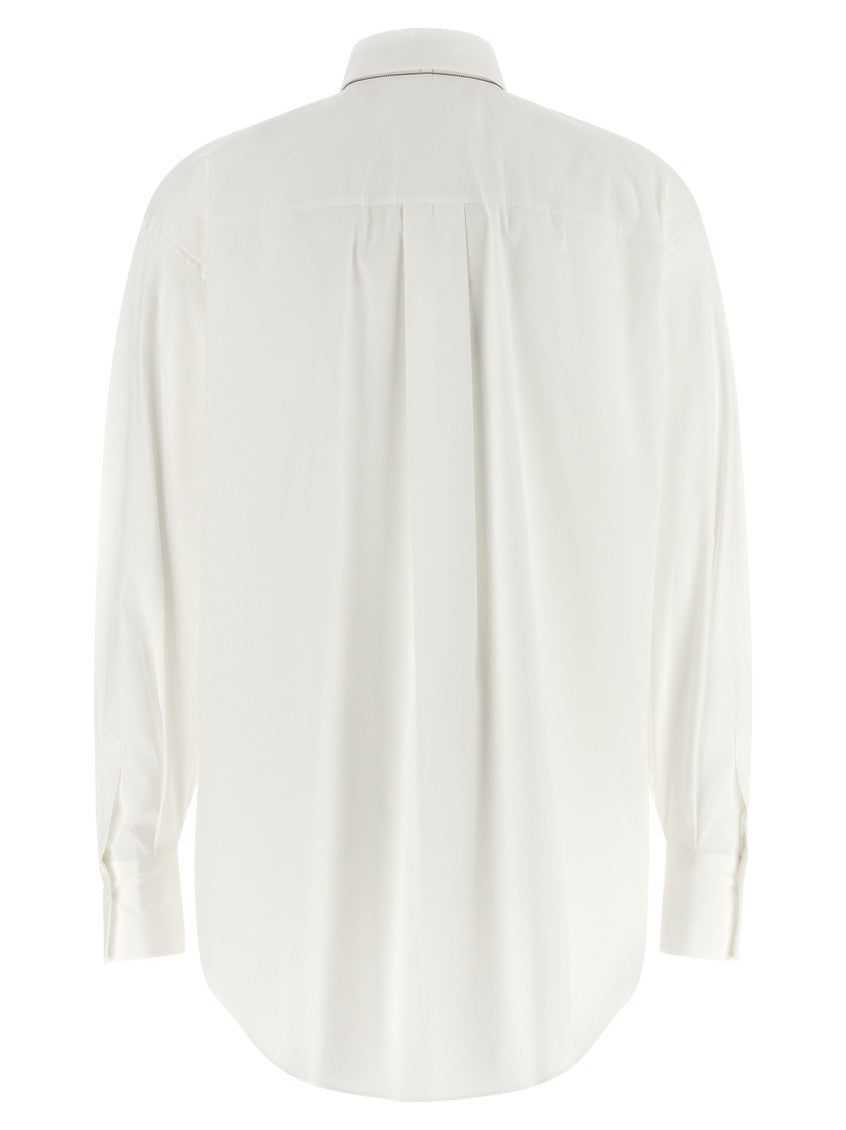 White Regular Solid Shirt 2