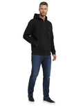 Black Regular Logo Hoodie 1
