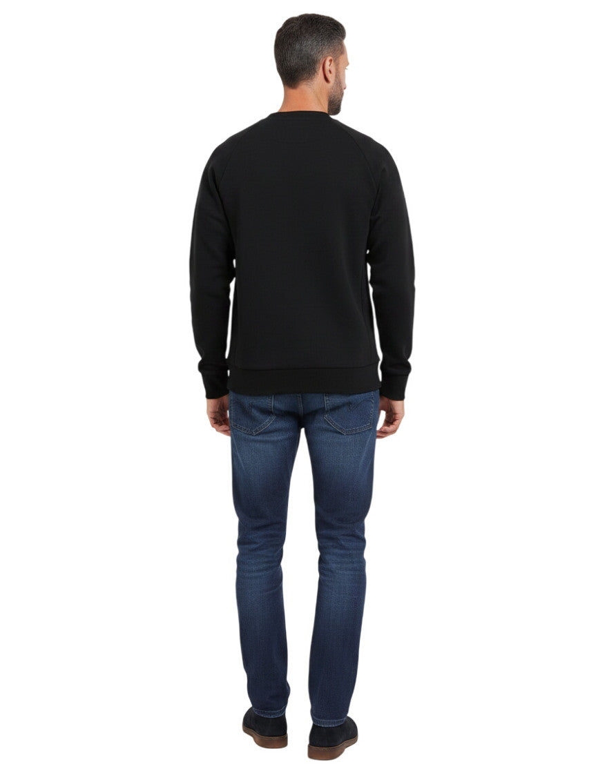 Black Regular Logo Sweatshirt 2