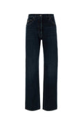 Navy Blue Straight High Rise Jeans 1