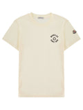 White Logo Crew Neck T-Shirt 1