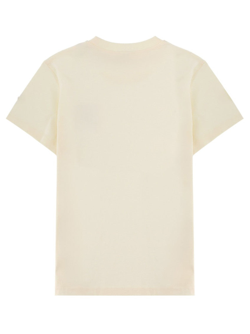 White Logo Crew Neck T-Shirt 2