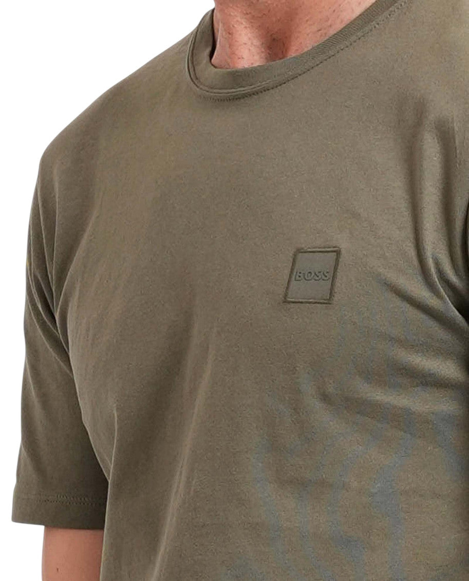 Green Logo Crew Neck T-Shirt 3