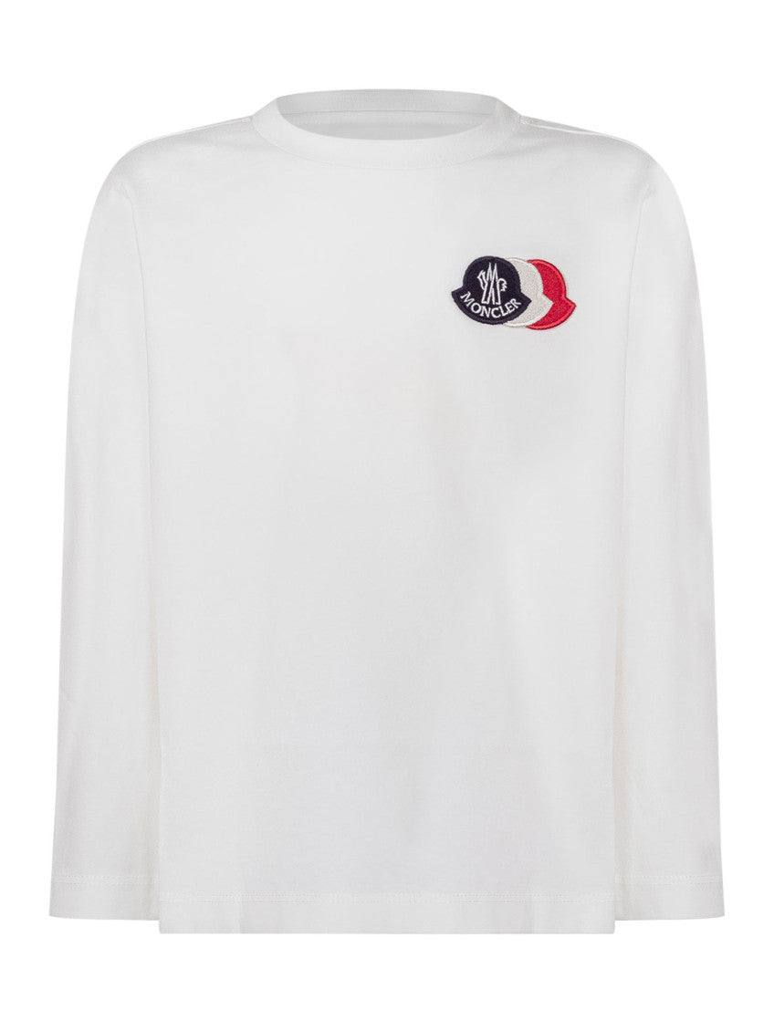 Boys White Logo T-Shirt 1