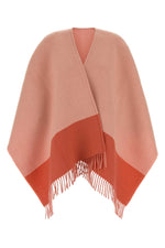 Pink Color Block V Neck Sweater 1