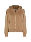Brown Solid Hood Sweater 1