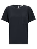 Black Round Neck T-Shirt 1