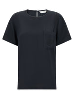 Black Round Neck T-Shirt 1