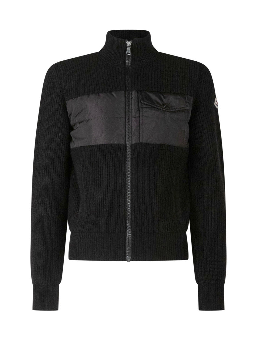 Boys Black Textured Jacket 1