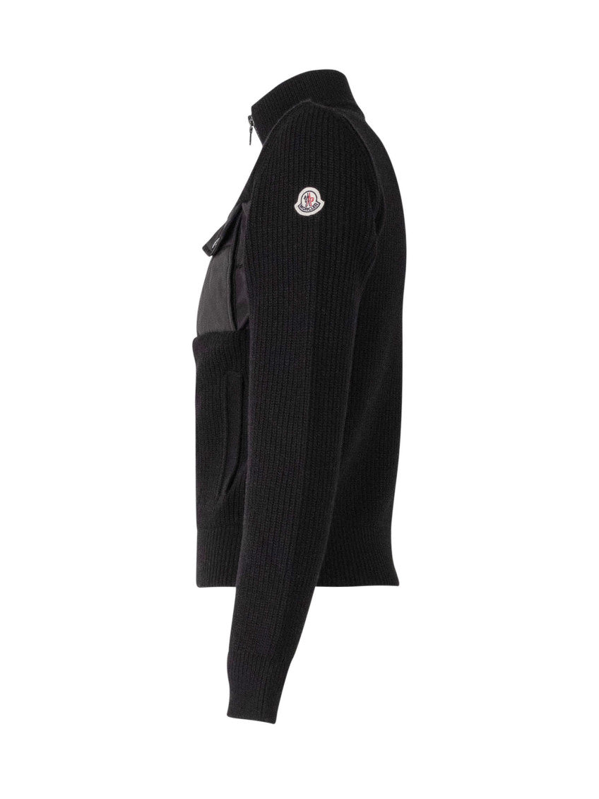 Boys Black Textured Jacket 3