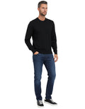 Black Crew Neck Sweater 1