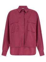 Fuchsia Oversized Solid Shirt 1