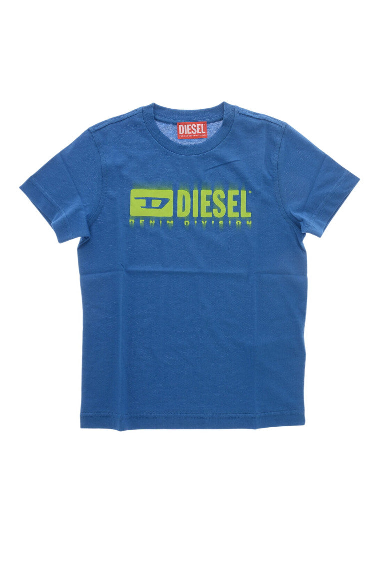 Boys Blue Logo T-Shirt 1