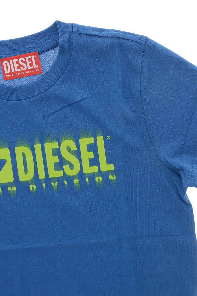 Boys Blue Logo T-Shirt 3